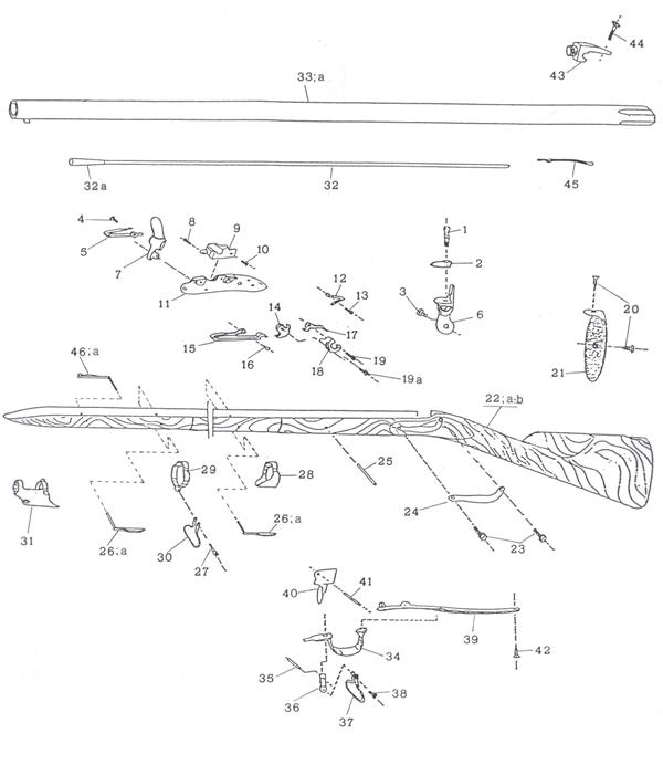 S255 - 1766 Charleville Musket